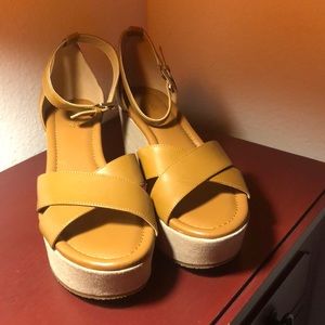 Brand New - Never Worn Michael Kors Wedge Sandals